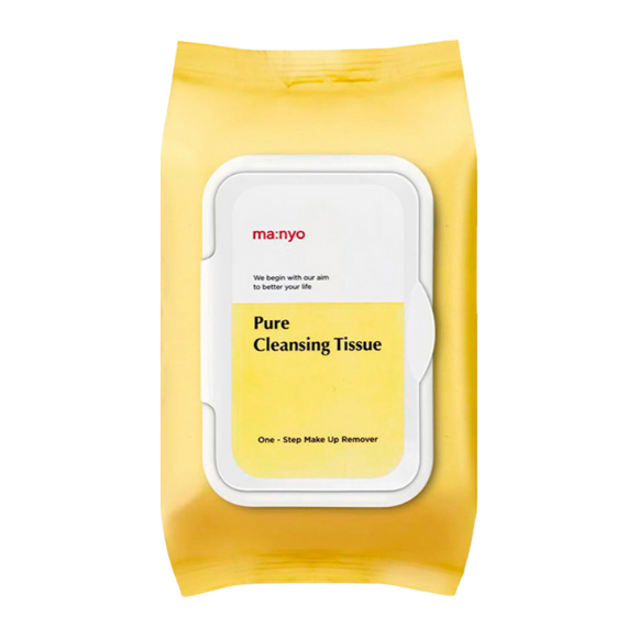 Серветки очищуючі для зняття макіяжу Manyo Pure Cleaning Tissue 80 шт - фото №1