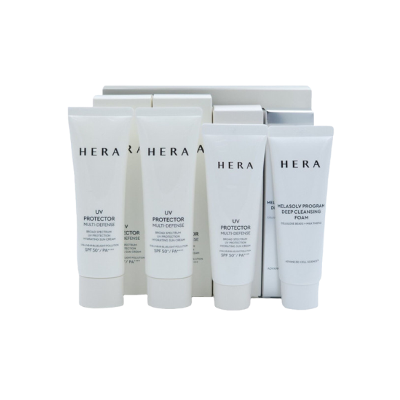 Антивіковий сонцезахисний набір засобів Hera UV Protector Multi-Defense Set - фото №1