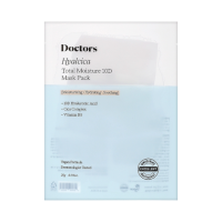 Тканинна маска з 10 формами гіалуронової кислоти та центелою Doctors Hyalcica Total Moisture 10 D Mask 1 шт - 20 мл - фото №1