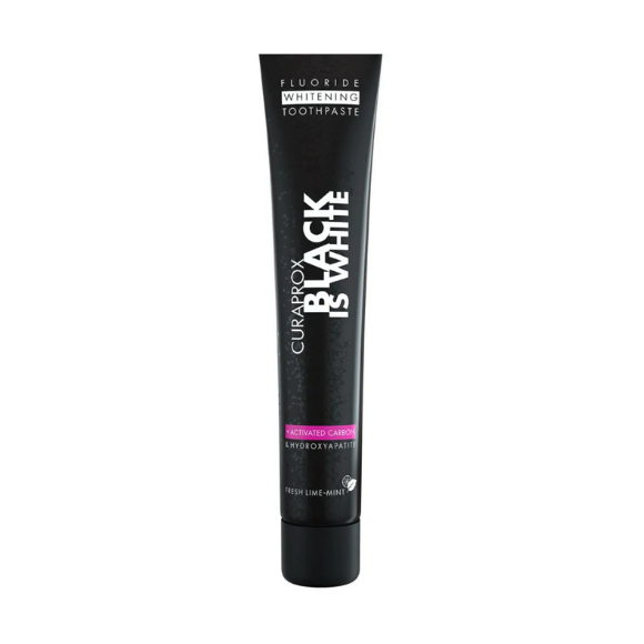 Відбілююча зубна паста Curaprox Black is White 90 мл - фото №1