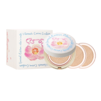 Набір люкс тонального кушону для обличчя O HUI Ultimate cover lifting cushion Flower Edition Saki 01 Milk Beige - фото №1
