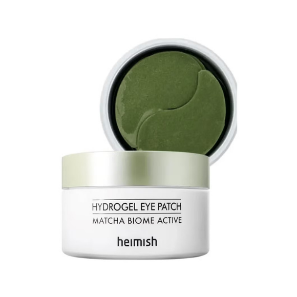 Заспокійливі гідрогелеві патчі під очі із зеленим чаєм Heimish Matcha Biome Hydrogel Eye Patch 1 уп - 60 шт - фото №1