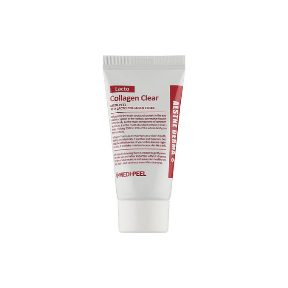 Очищаюча пінка з колагеном і лактобактеріями MediPeel Aesthe Derma Lacto Collagen Clear 15 мл - фото №1