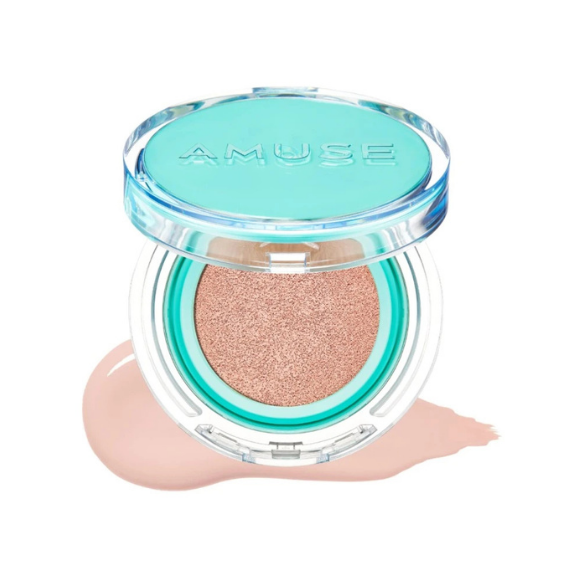 Веганський тональний кушон Amuse Meta Fixing Vegan Cushion 02 Nude 15 г - фото №1