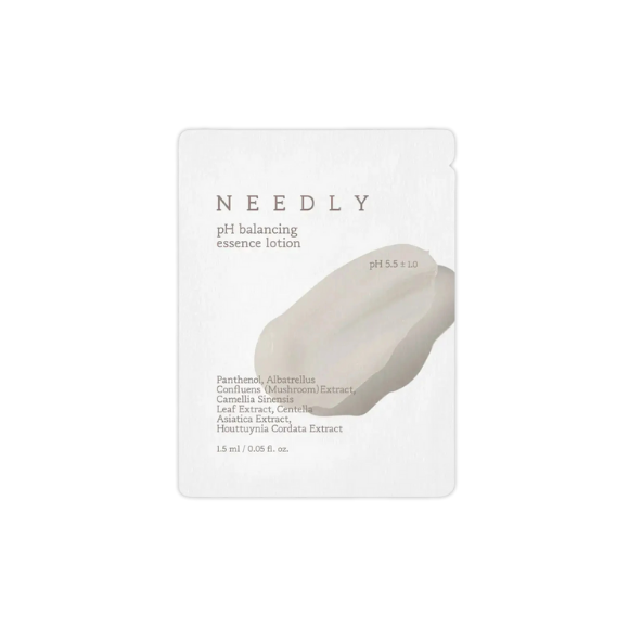 Лосьйон для обличчя ph 5,5 з екстрактом Альбатреллуса Needly pH Balancing Essence Lotion 1.5 мл - фото №1