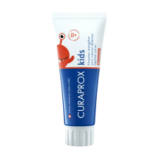 Дитяча зубна паста без фториду ( зі смаком полуниці) Curaprox Kids 2+ No Fluoride 60 мл - фото №1