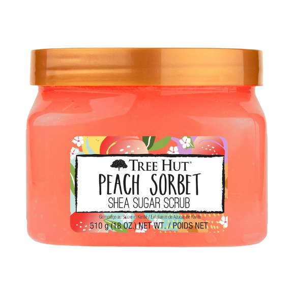 Скраб для тела Tree Hut Peach Sorbet Sugar Scrub 510 г - фото №1