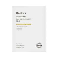Тканинна маска для освітлення та рівного тону шкіри Doctors Pentamide Real Brightening 10C Mask 1 шт - 20 мл - фото №1