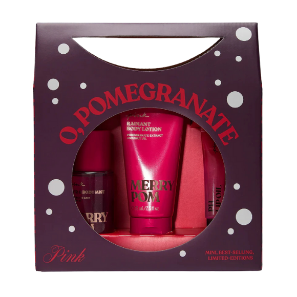 Подарунковий набір Victoria's Secret PINK O, Pomegranate Gift Set - фото №1