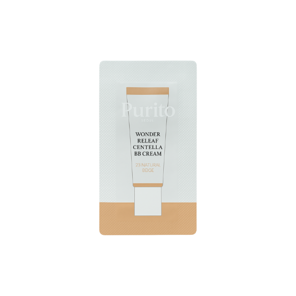 ВВ крем з  екстрактом центелли Purito Cica Clearing BB Cream 23 тон , 1 мл - фото №1