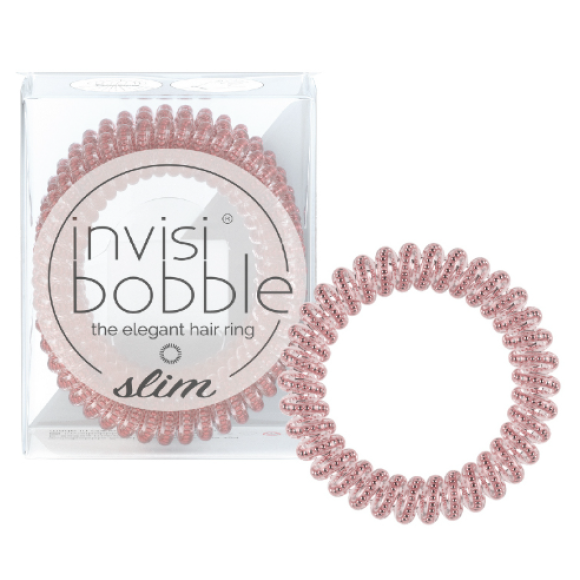 Резинка-браслет для волосся Invisibobble Slim Pink Monocle - фото №1