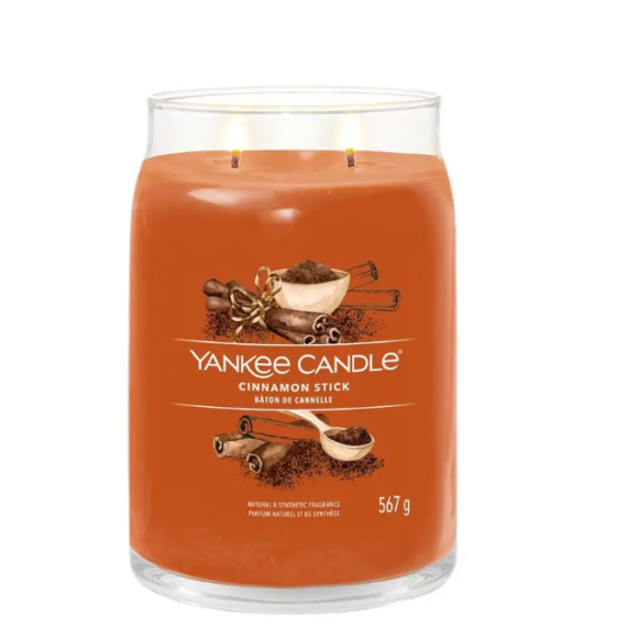 Ароматична свічка Cinnamon Stick Large Yankee Candle 567 г - фото №1