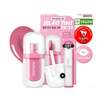 Набір: стійкий гелевий тінт для губ + глянцевий плампер Amuse Jel-Fit Tint 06 Seoul Girl Special Set - фото №1