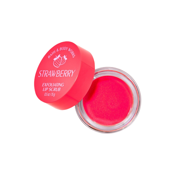 Скраб для губ Bath and body works Strawberry Lip Scrub 15 г - фото №1