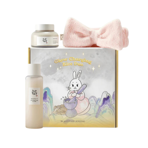 Подарунковий набір: тонер та маска з рисом Beauty of Joseon Glow Charging Rice Duo - фото №1
