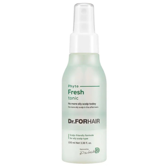 Освіжаючий тонік-спрей для жирного волосся та шкіри голови  Dr. FORHAIR Phyto Fresh Tonic 100 мл - фото №1
