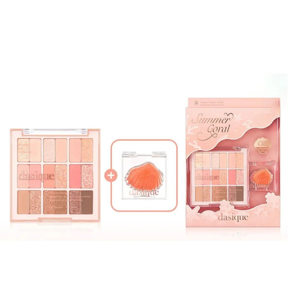 Палетка тіней Dasique Shadow Palette #23 Summer Coral set - фото №1