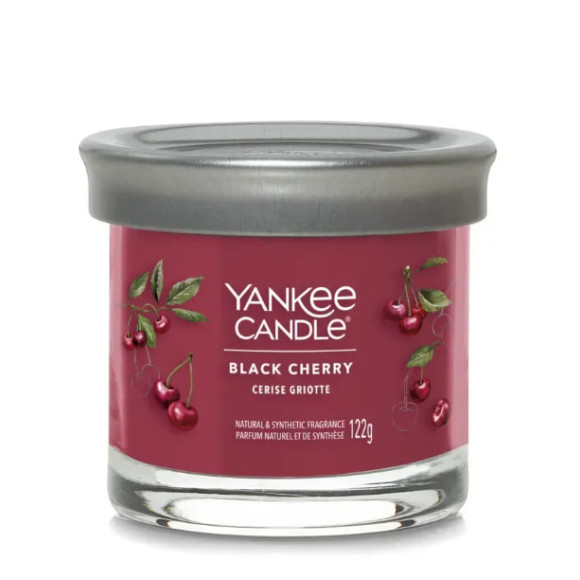 Ароматична свічка Black Cherry Small Yankee Candle 122 г - фото №1