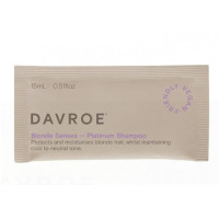 Тонуючий шампунь для блондинок Davroe Blonde Senses Platinum Shampoo 15 мл - фото №1