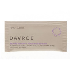 Тонуючий шампунь для блондинок Davroe Blonde Senses Platinum Shampoo 15 мл - фото №1