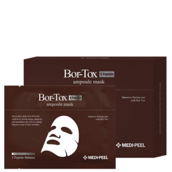 Відновлююча пептидна тканинна маска для обличчя MediPeel Bor-Tox Peptide Ampoule Mask 1 шт - 30 мл - фото №1