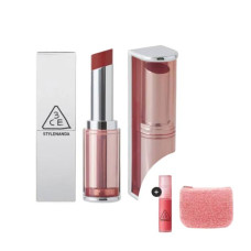 Набір для макіяжу губ у косметичці 3CE Blur matte Lipstick Set - фото №1