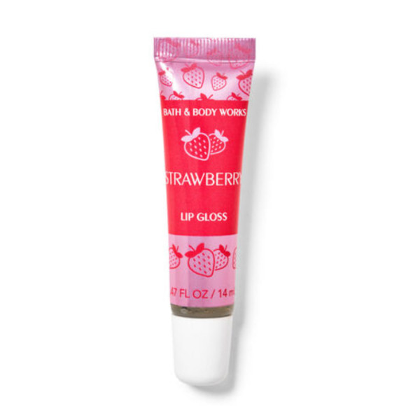 Блиск для губ Bath and body works Strawberry Lip Gloss - фото №1