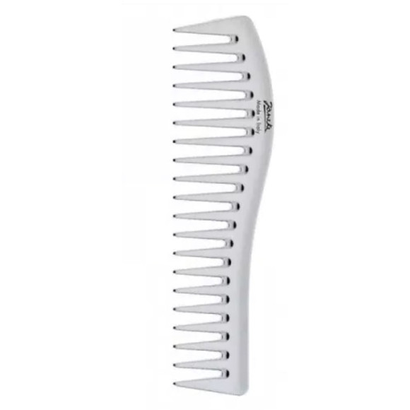 Срібний гребінець для волосся  Janeke Silver Wavy Comb - фото №1