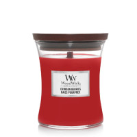 Ароматична свічка із ароматом різдвяних ягід Woodwick Mini Crimson Berries 85 г - фото №1