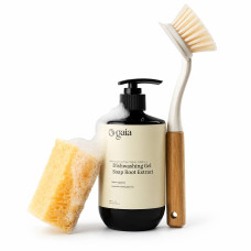 Гель для миття посуду з екстрактом мильного кореня Gaia Dishwashing Gel with Soap Root Extract 500 ml - фото №1