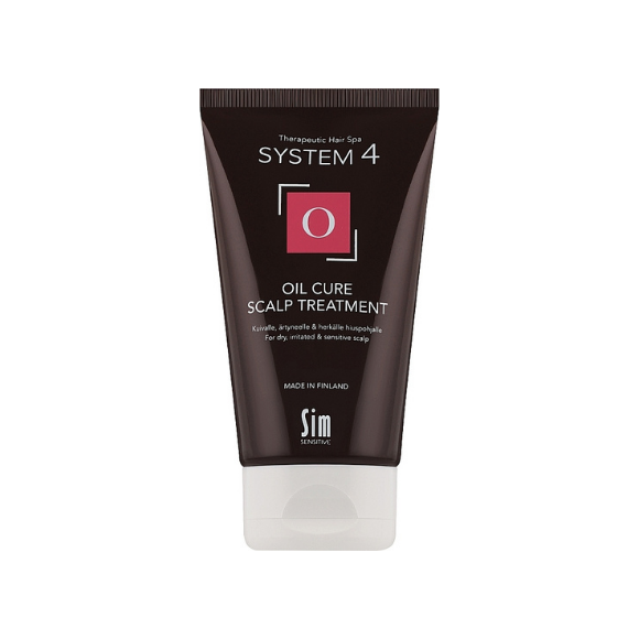 Пилинговая маска «О» для очищения кожи головы Sim Sensitive System 4 Oil Cure Scalp treatment O 75 мл - фото №1