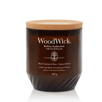 Свічка з чорною смородиною та трояндою Black Currant & Rose RENEW Woodwick 184 г - фото №1