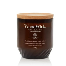 Свічка з чорною смородиною та трояндою Black Currant & Rose RENEW Woodwick 184 г - фото №1