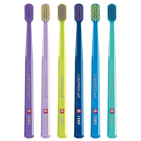 Зубная щетка Curaprox CS 1560 Soft, D 0,15 мм - фото №1
