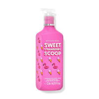 Рідке мило для рук Bath and Body Works Sweet Strawberry Scoop Gel hand soap 236 мл - фото №1