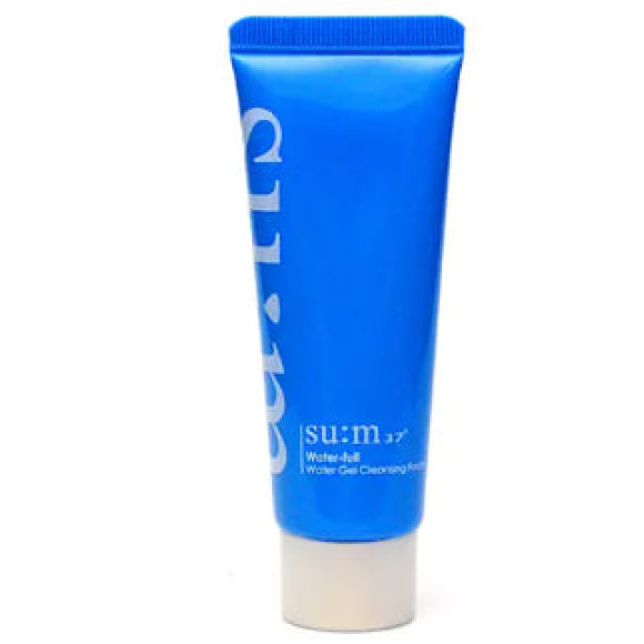 Слабоокислотна зволожувальна пінка для вмивання Su:m37 Water-full Gel Cleansing Foam 40мл - фото №1
