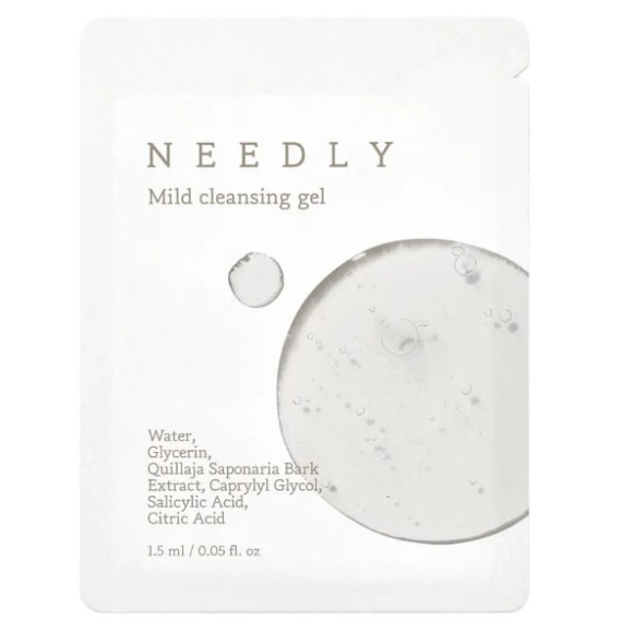  М'який гель, що очищає Needly Mild Cleansing Gel 1,5 мл - фото №1