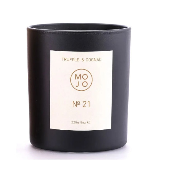 Ароматична свічка з ароматом білого трюфеля і коньяку Mojo White Truffle, Cognac #21 - фото №1