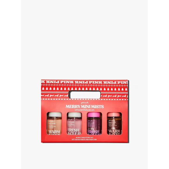 Набір містів Victoria's Secret PINK Merry Mini Mists Gift Set - фото №1