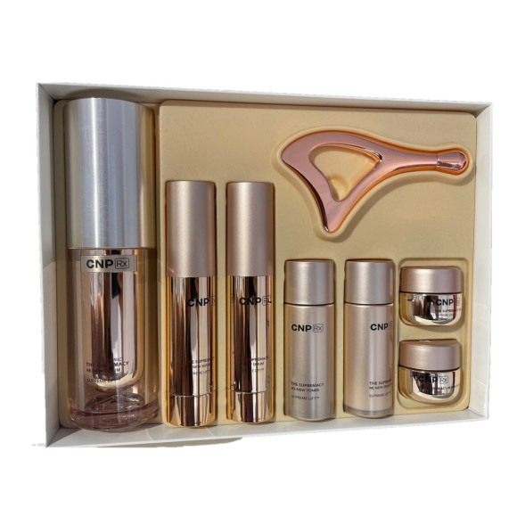 Набір для догляду за обличчям CNP Rx Luxury Derma The Supremacy Re-new Serum Special Set - фото №1
