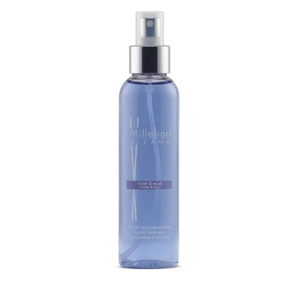 Ароматичний спрей для дому Violet & Musk Millefiori Milano 150 мл - фото №1