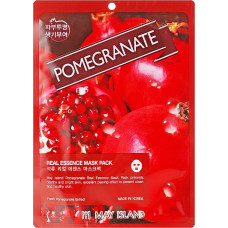 Тканинна маска з гранатом May Island Real Essence Pomegranate Mask Pack - фото №1