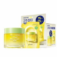 Освітлюючий крем з вітаміном С Goodal Green Tangerine Vita C Dark Spot Care Cream Refill Edition - фото №1