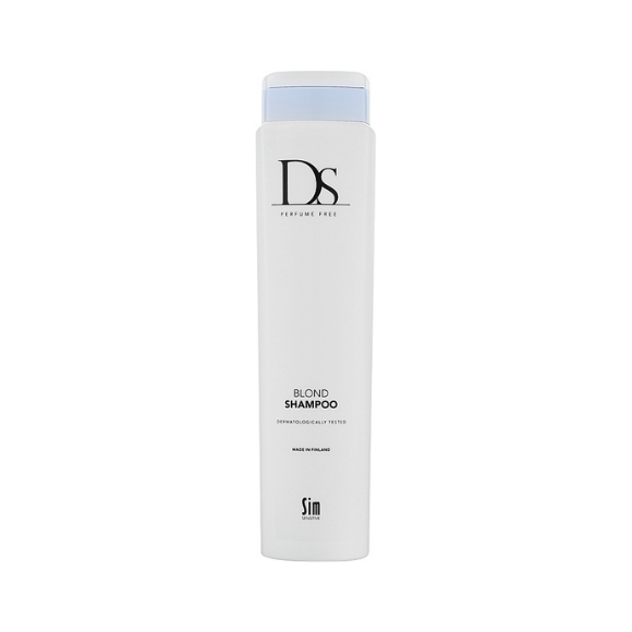 Шампунь для світлого та сивого волосся без віддушок Sim Sensitive DS Blonde Shampoo 250 мл - фото №1