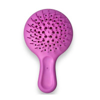 Расческа для волос сиреневая  Janeke Superbrush Mini The Original Lilac - фото №1