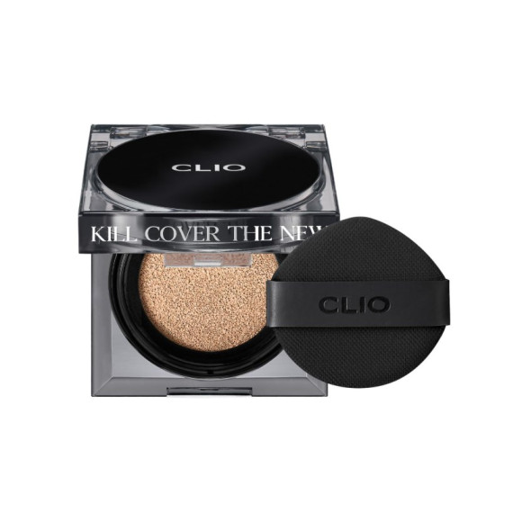 Стійкий матовий кушон Clio Kill Cover the New Founwear Cushion SPF 50+ PA+++ 1,5 Fair 15мл - фото №1