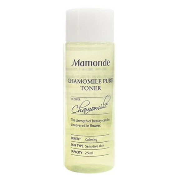 Тонер для чутливої шкіри з екстрактом ромашки Mamonde chamomile pure toner - фото №1