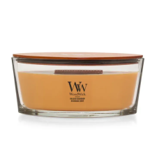 Ароматична свічка з ароматом медового віскі та копченого дерева Woodwick Ellipse Golden Bourbon 453 г - фото №1