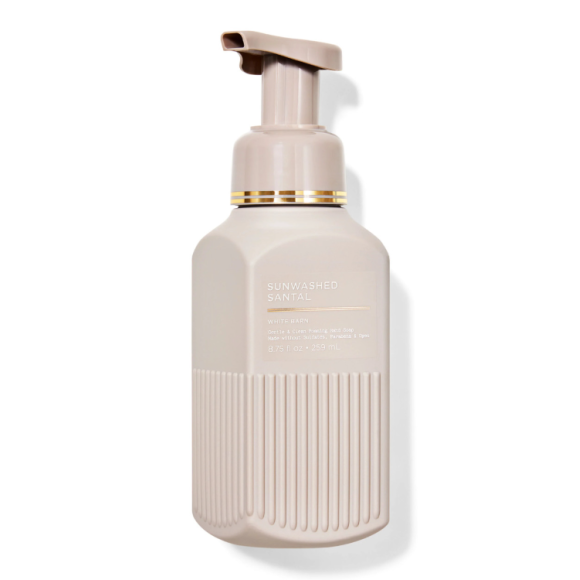 Рідке мило-пінка для рук Bath and Body Works Sunwashed Santal Hand Soap 259 мл - фото №1
