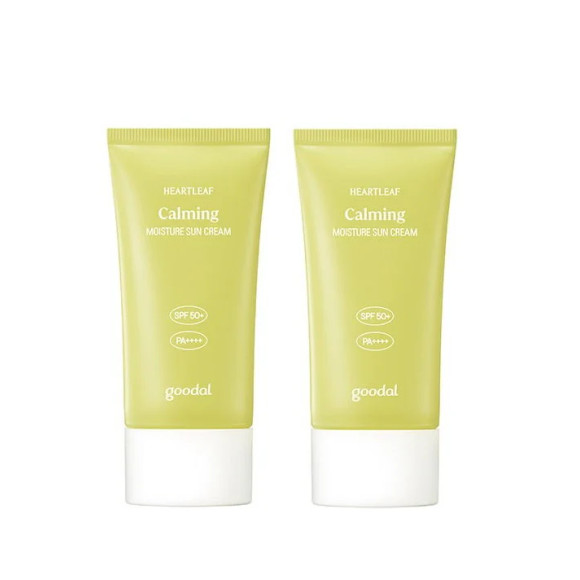 Зволожуючий сонцезахисний крем Goodal Houttuynia Cordata Calming Moisture Sun Cream Set - фото №1